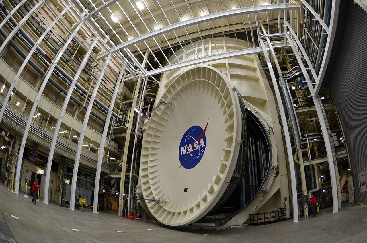 NASA Upgrades Historic Giant Vacuum Chamber for Space Telescope